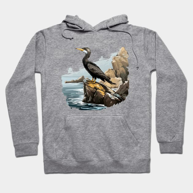 Cormorant Hoodie by zooleisurelife